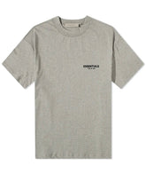 Fear Of God “Essentials” SS22 Dark Oatmeal Logo Tee