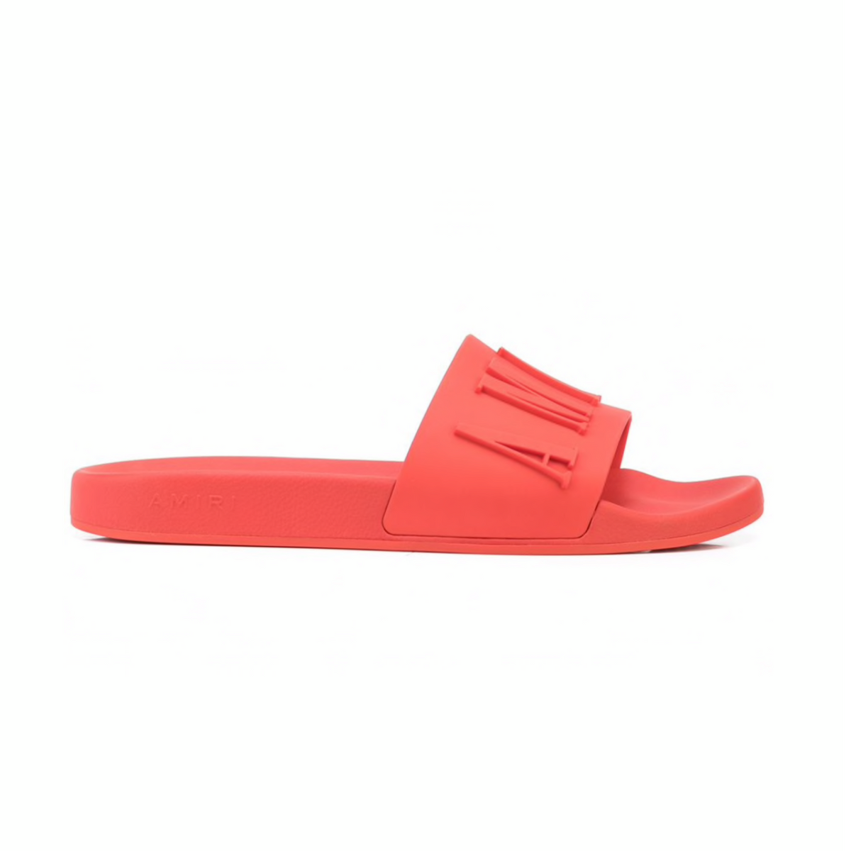 Amiri Red Rubber Slides