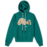 PALM ANGELS SPRAY LOGO KILL THE BEAR HOODY